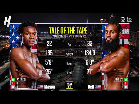Abdullah Mason vs Albert Bell - FULL FIGHT HIGHLIGHTS ๐ฑ๐ฅ background