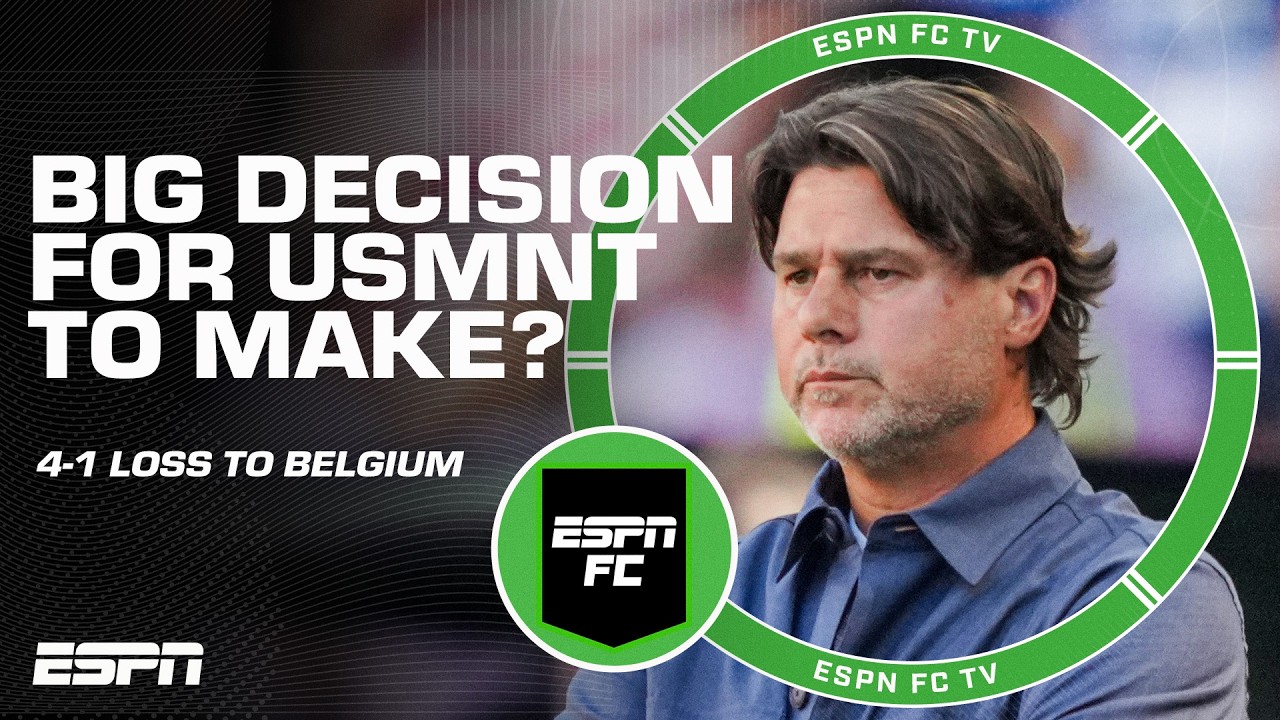 Should Mauricio Pochettino be extended after USMNT's elimination from the World Cup? | ESPN FC background