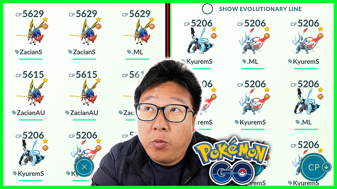 BrandonTan91’s Top 200 CP Legendary Pokemon Collection (2026) - Pokemon GO background