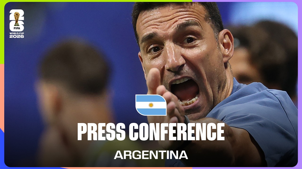 Post-Match Press Conference: Argentina's Lionel Scaloni On 3-2 Win Over Egypt background