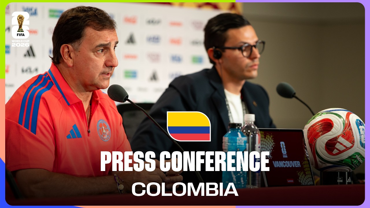 Colombia On Playing Switzerland | Nestor Lorenzo Takes Questions background