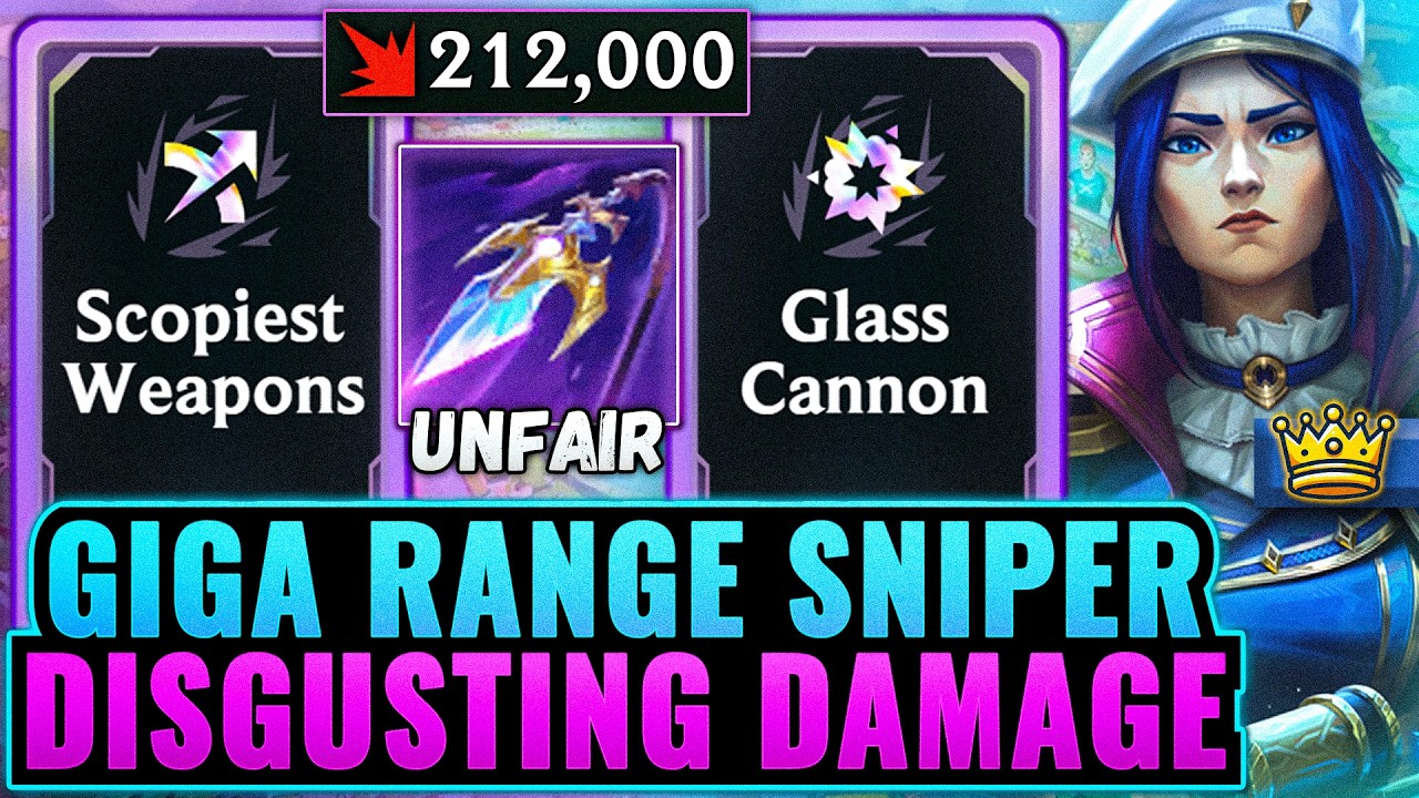 Unfair Damage Stacking: 905 Range + 4 Attacks per Second w/ Glass Cannon | League Arena Gameplay background