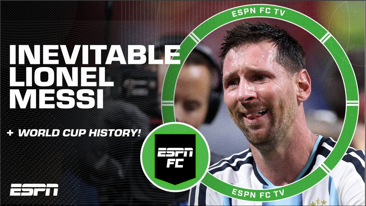 Argentina vs. Egypt REACTION: A Hollywood movie | ESPN FC background