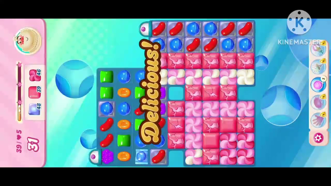 Candy Crush Saga Level 36 to 40 background