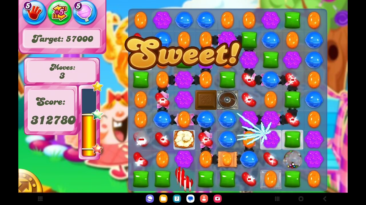 Candy crush saga old version modded gameplay #162 background