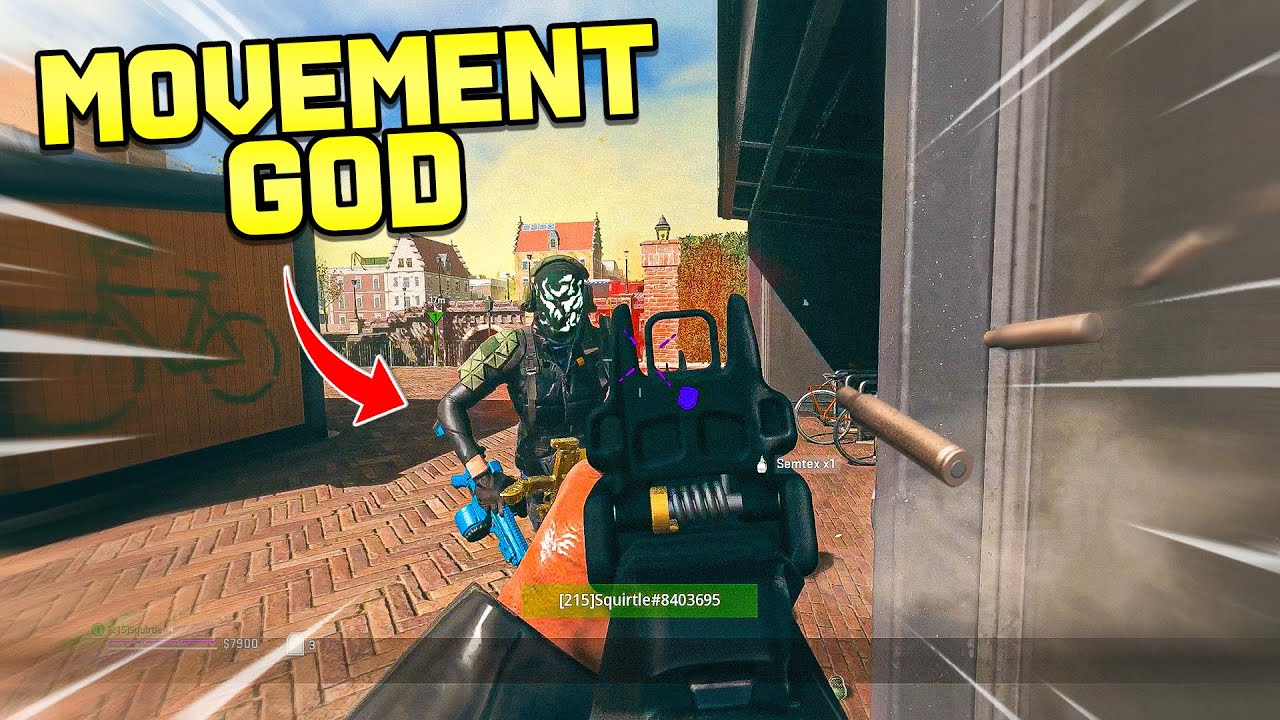 I spectated a movement GOD in Warzone... background