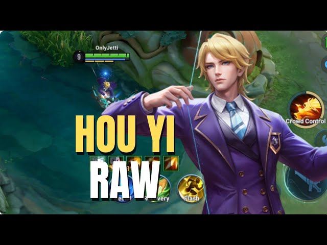 Raw Unfiltered Hou Yi Ranked Gameplay — Honor of Kings background