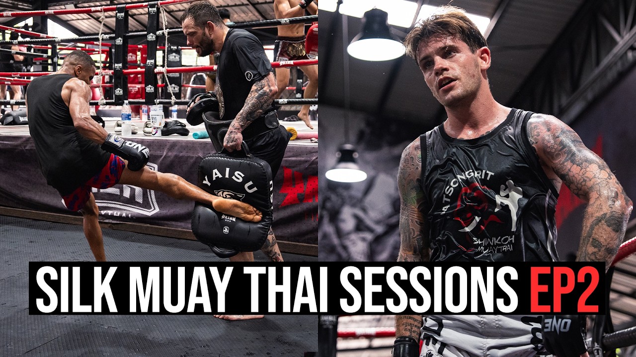 Silk Muay Thai Sessions EP2 - Hard Training, Preparing for fights background