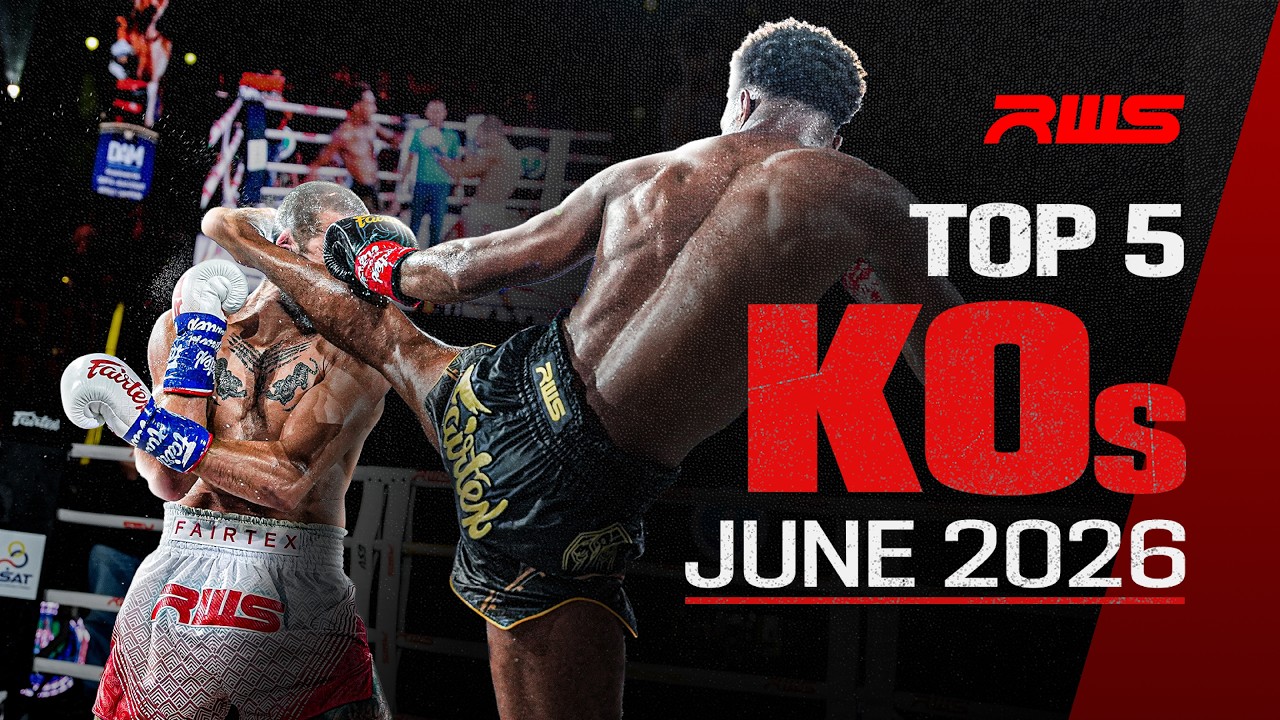 RWS MUAY THAI TOP 5 KNOCKOUTS OF JUNE background