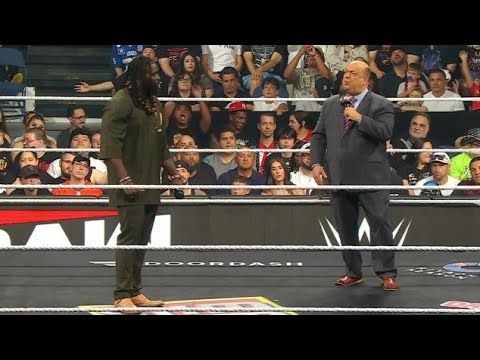 Paul Heyman confronts Oba Femi _ WWE Raw 6 July 2026