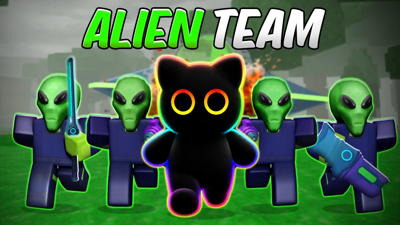 I Joined Alien Team In 99 Nights! background