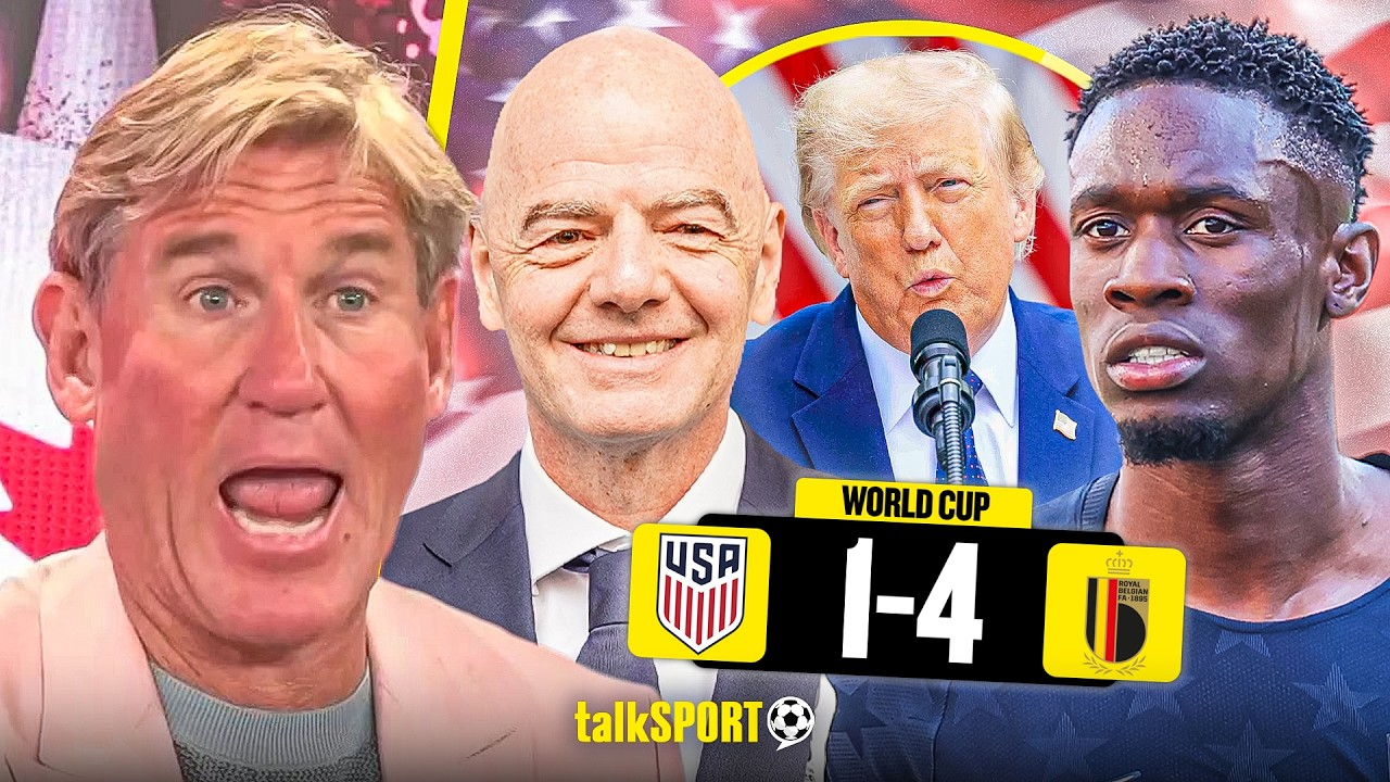 Simon Jordan's SCATHING RANT on FIFA after USMNT EXIT amid UEFA capitalising on MISSTEPS! background