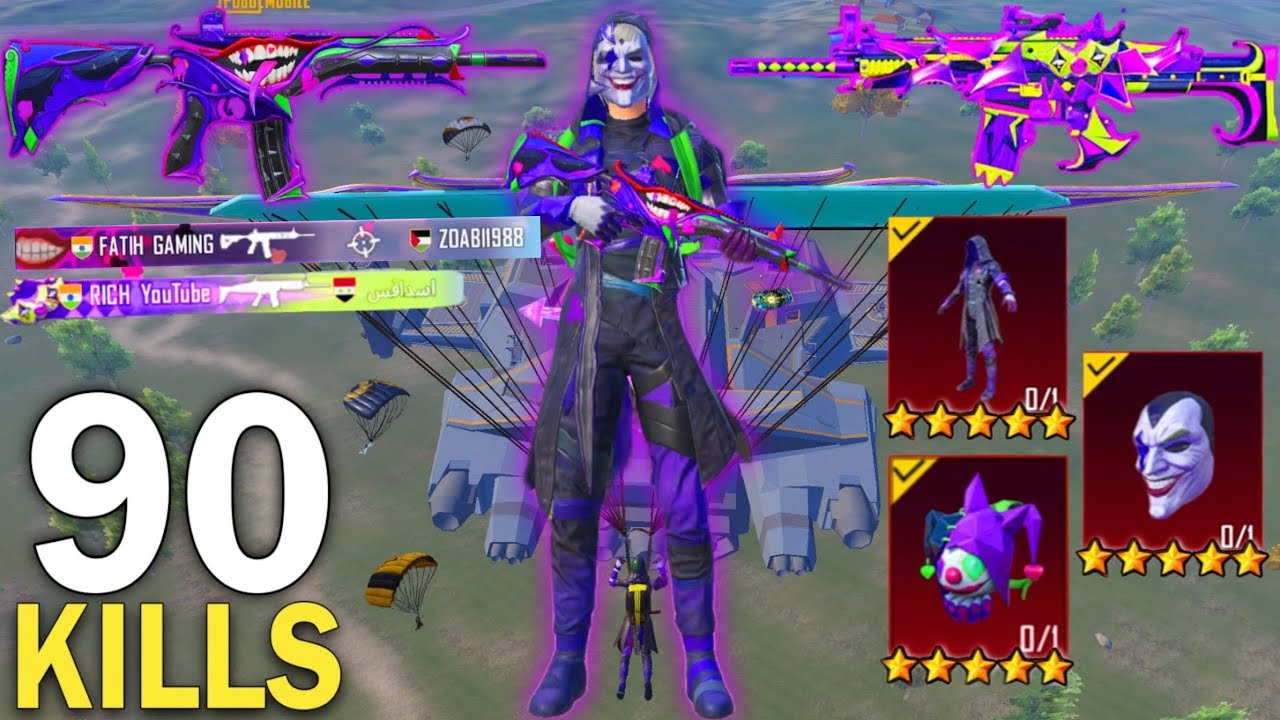 OMG!😱NEW SEASON BEST ERRANGEL GAMEPLAY with FULL JOKER SET😈PUBG Mobile background