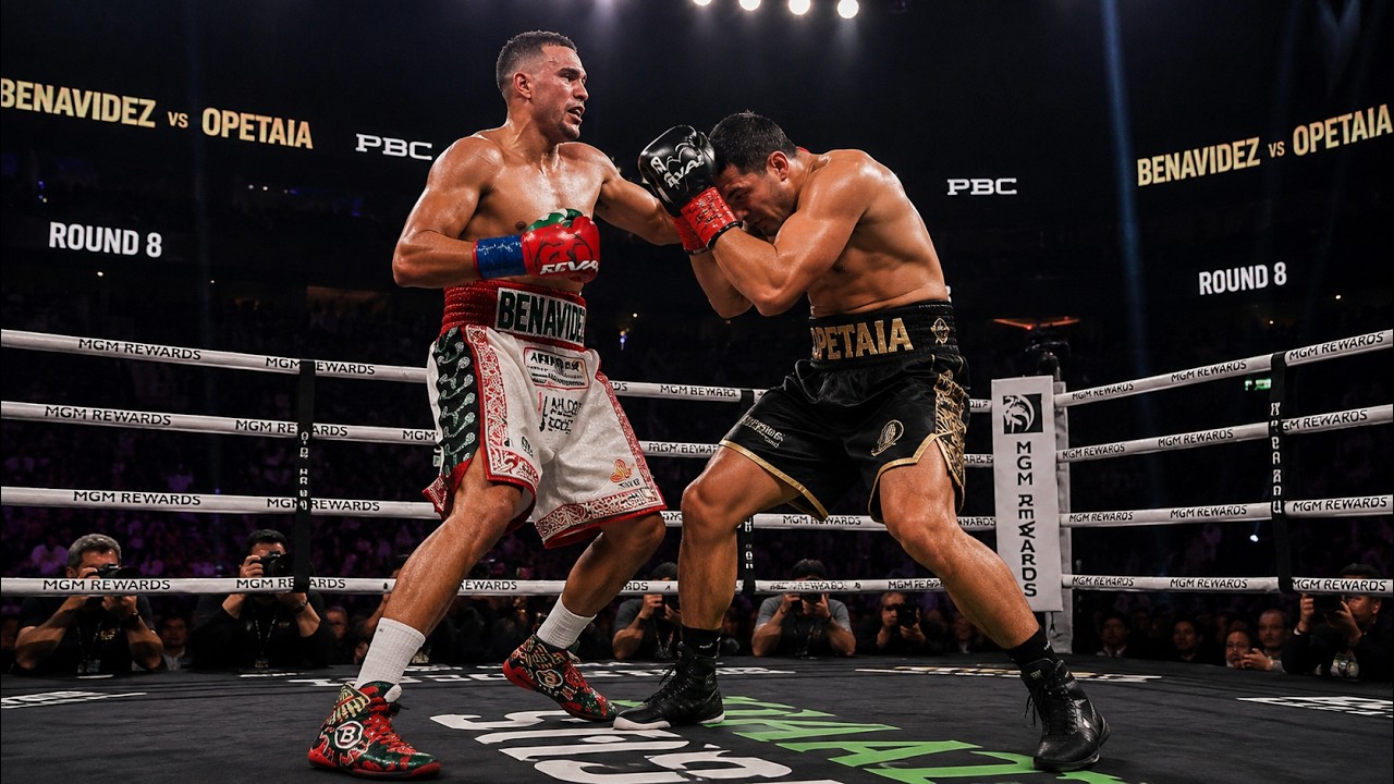 David Benavidez vs Jai Opetaia – Dana White BLOCKING Boxing’s Biggest Fight? background
