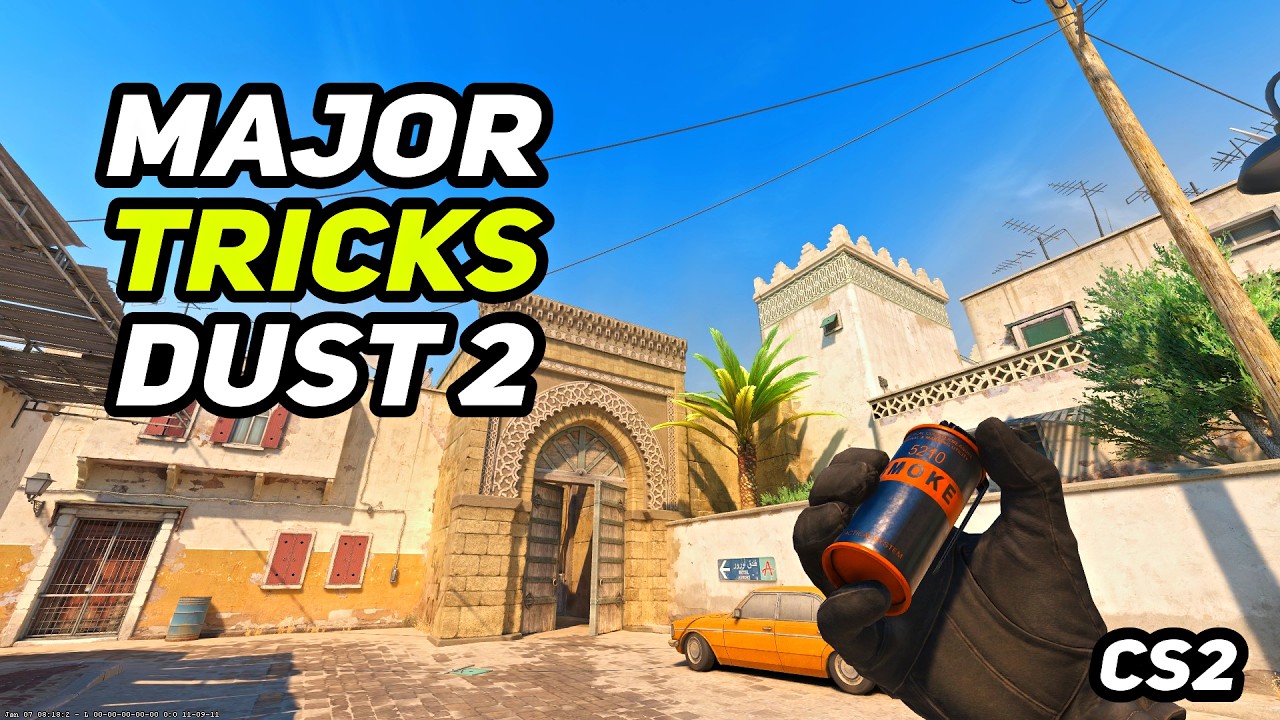 CS2 Dust 2 - New Meta Major Tricks By Falcons background