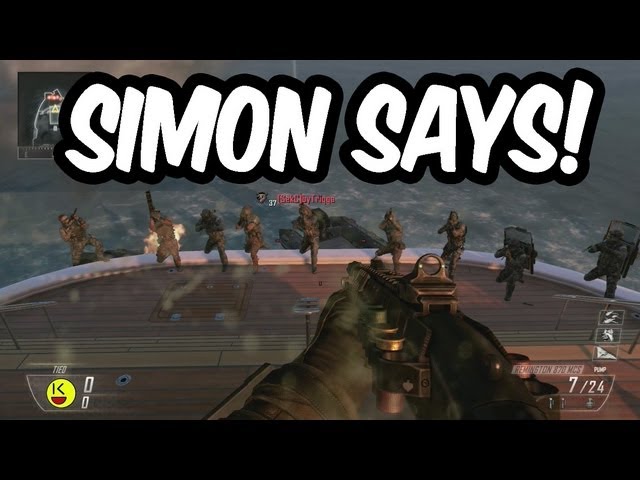 Black Ops 2 - NEW Call of Duty Gametype - SIMON SAYS! (SekC Says)