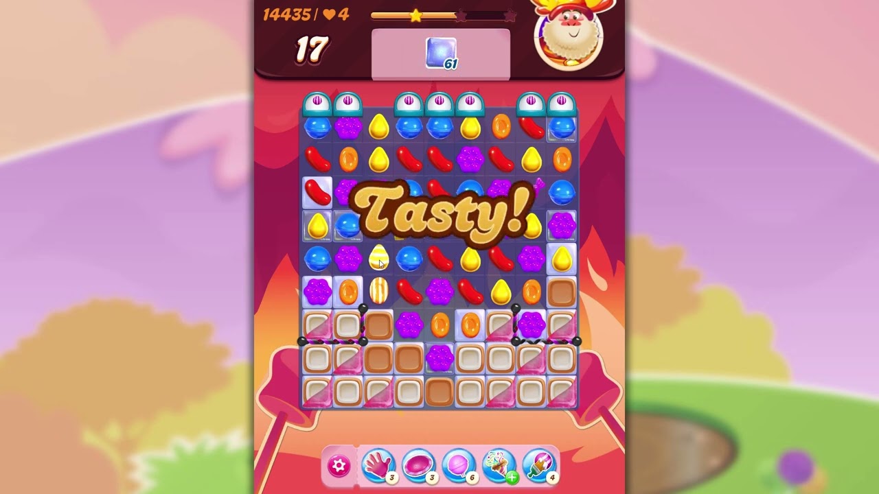 Candy Crush Saga Level 14435 background