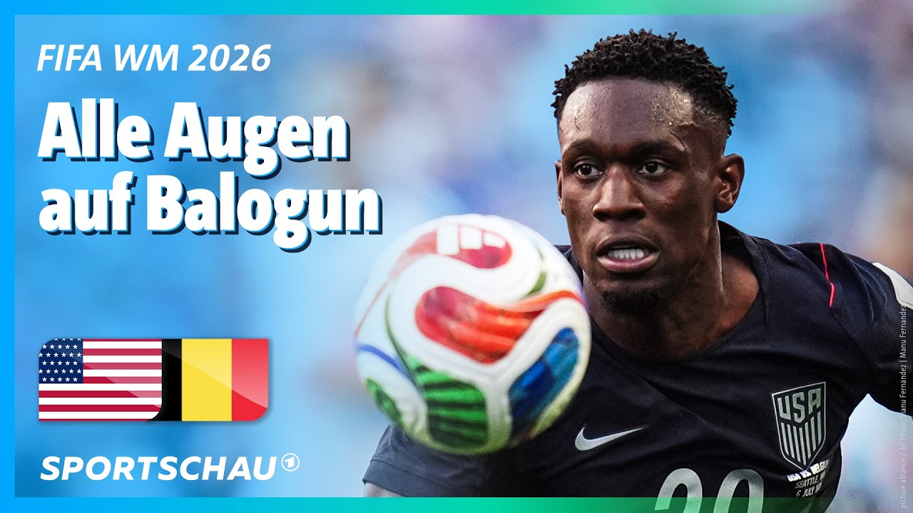 USA - Belgien Highlights FIFA WM 2026 | Sportschau background