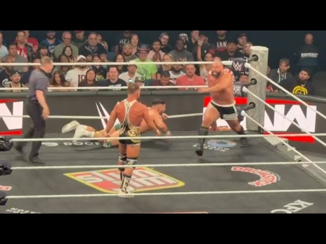 Rusev, Ethan Page vs Chad Gabel & Dragon Lee Full Match - WWE Raw 7/6/2026 background