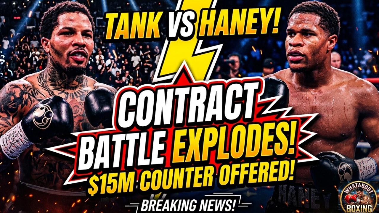 IT’S OVER! Devin Haney WALKS AWAY From Tank Davis Over 70-30 Insult! 🚨