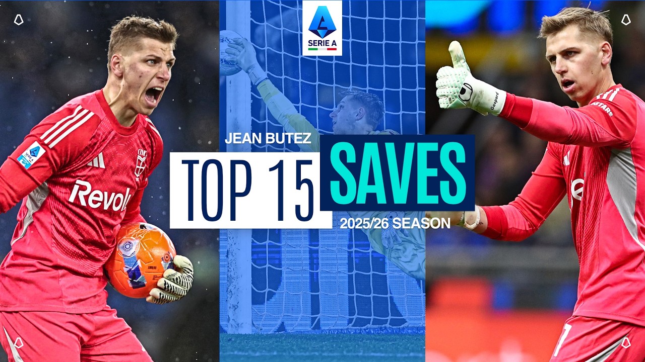 Jean Butez's BEST SAVES Of The Season đ§€ | Serie A 2025/26 background