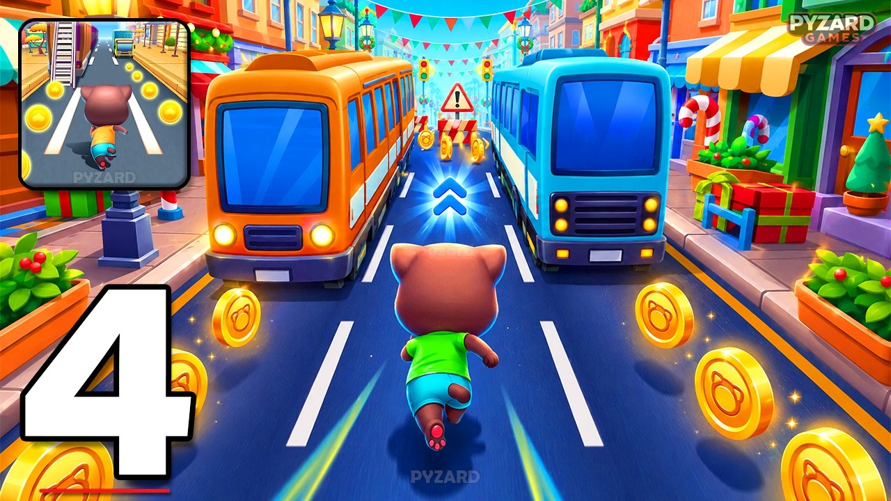 Cat Runner: Decorate Home - Gameplay Walkthrough Part 4 - Cat Subway Runner Dash (Android, iOS) background