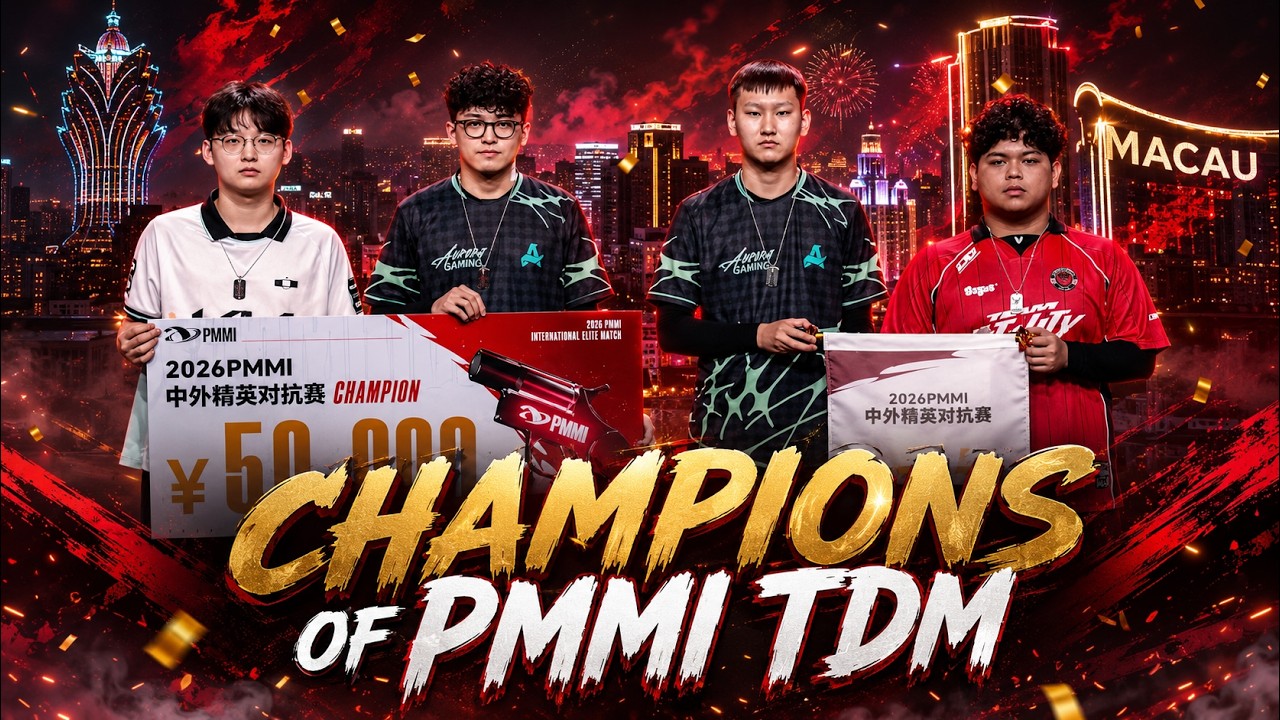 PUBG MOBILE ESPORTS : THE GAMEPLAY OF PUBGM FMVP's OF THE WORLD!!😱CHAMPIONS OF PMMI TDM BATTLE👑🔥 background