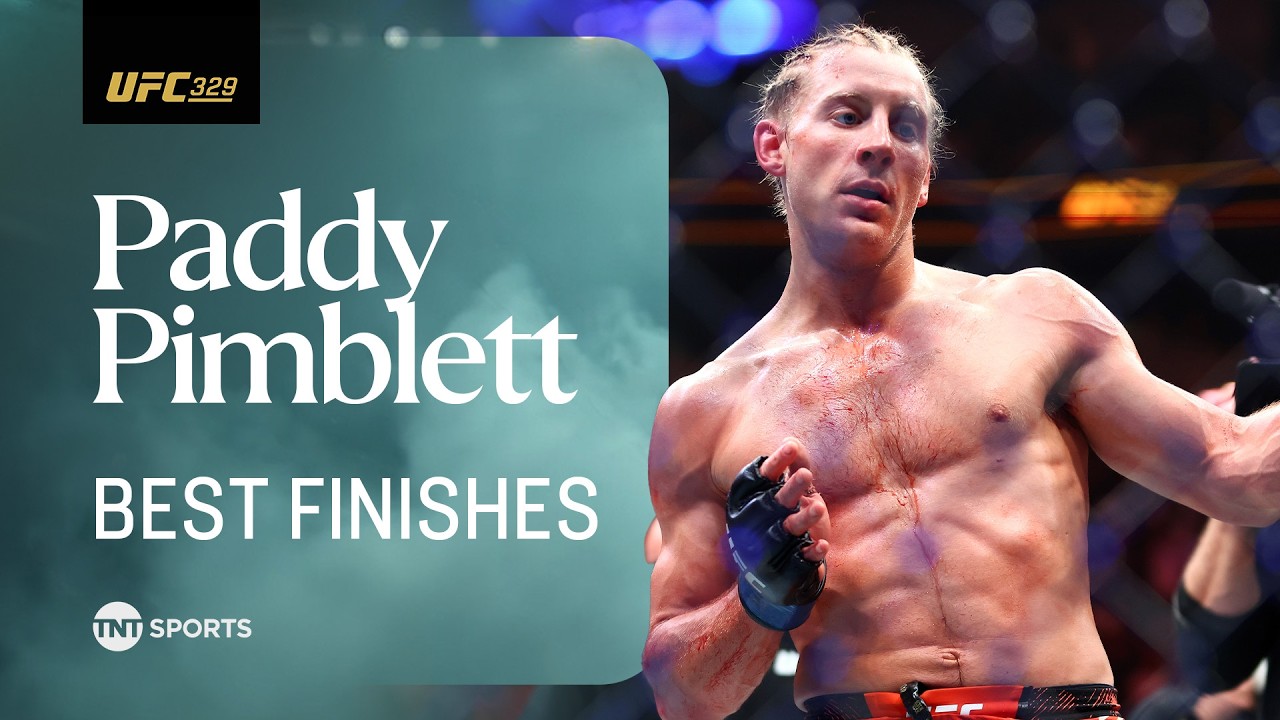 EVERY PADDY PIMBLETT UFC FINISH 💥 #UFC329 background