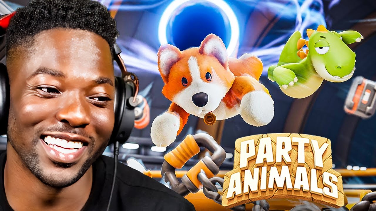 RDC FIRST TIME PLAYING PARTY ANIMALS!! backdrop
