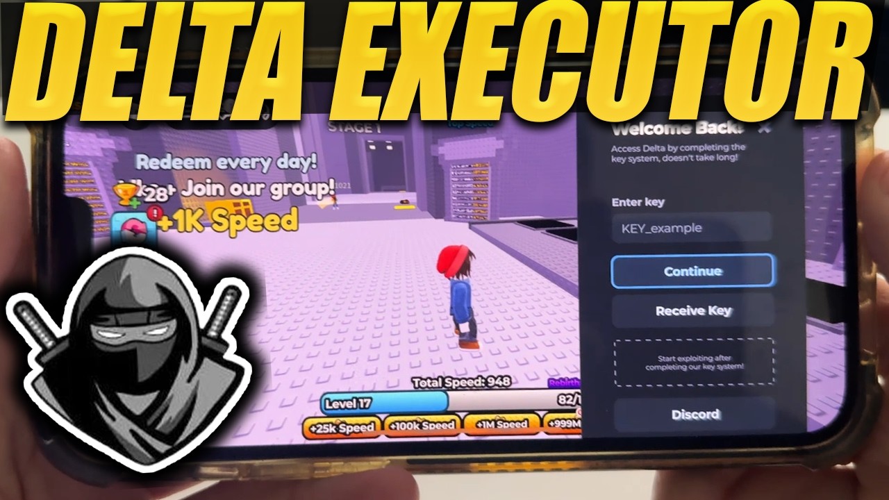 Delta Executor ✅ *EASY TUTORIAL* Android APK & iOS iPhone iPad Delta Executor Roblox *NEW* background