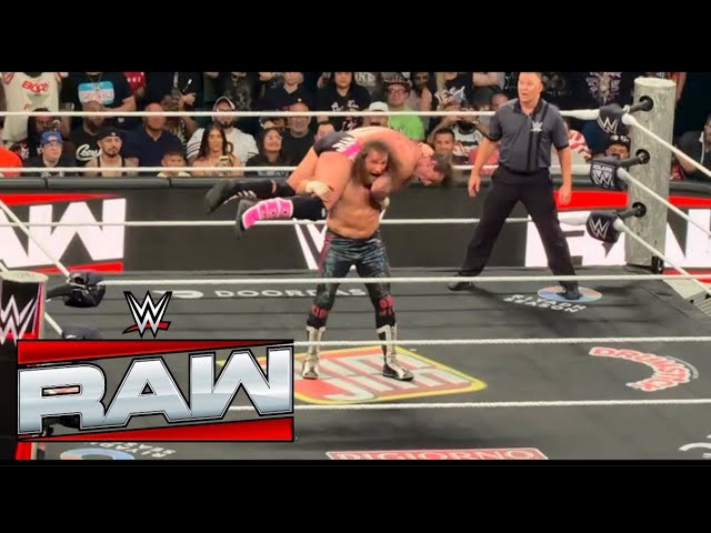 CM Punk vs Sami Zayn FULL MATCH - WWE Raw 7/6/2026 background