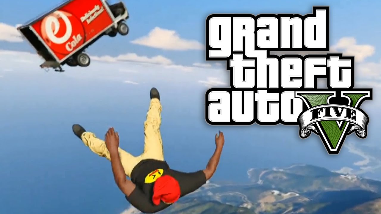 GTA 5 Online - TRUCK + CARGOBOB = AMAZING (GTA V Online) background
