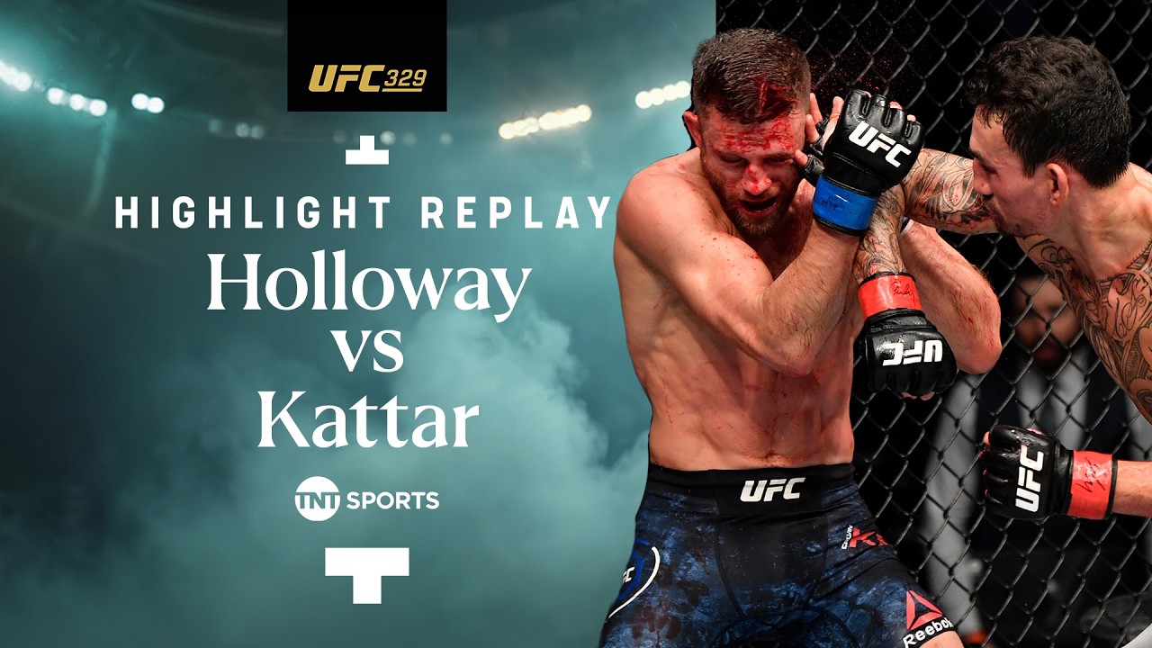 ELITE PERFORMANCE! 🤩 | Max Holloway vs. Calvin Kattar | UFC Fight Island Highlights #UFC329 background