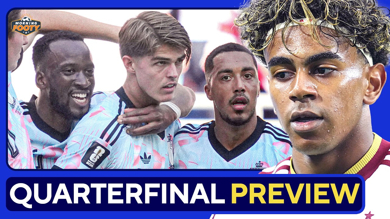 SPAIN vs. BELGIUM: Quarterfinal MATCH PREVIEW | World Cup 2026 background