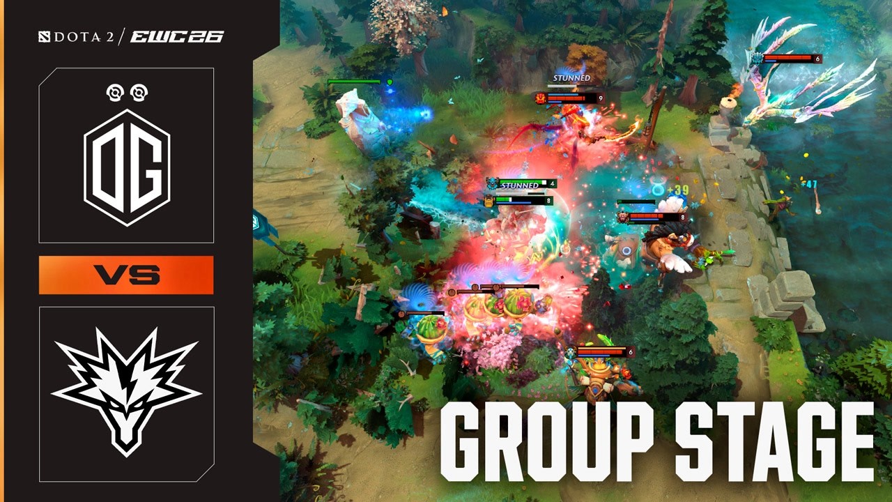 TEAM YANDEX vs. OG ESPORTS | Dota 2 at EWC 26 - Group Stage - HIGHLIGHTS background