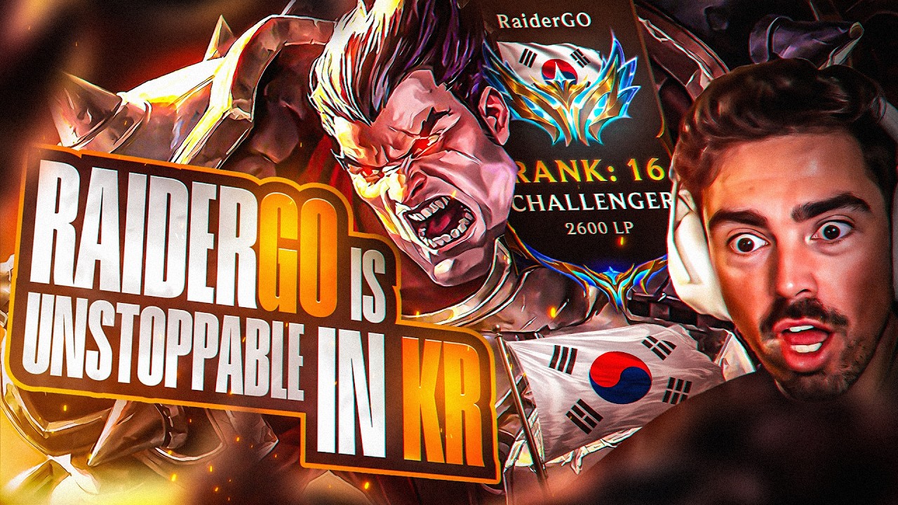 3000LP DARIUS has NEVER LOST LANE... *RANK 5 KOREA* background