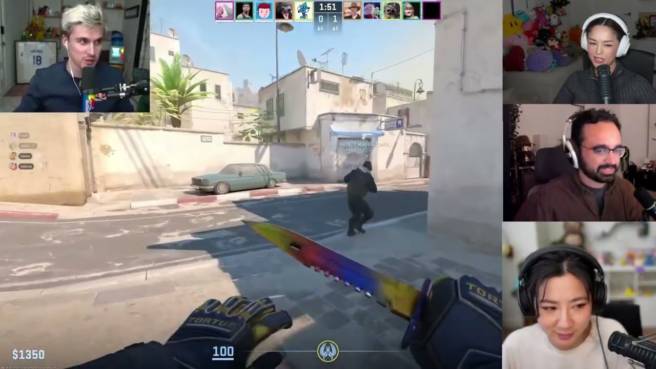 FSLR Play Counterstrike 2 For 2 Hours (Multi Cam) background