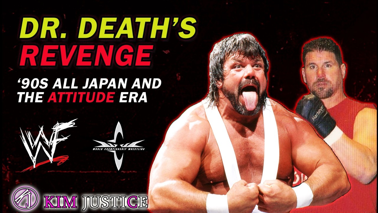 90's All Japan Meets WWF and WCW's ATTITUDE Era background