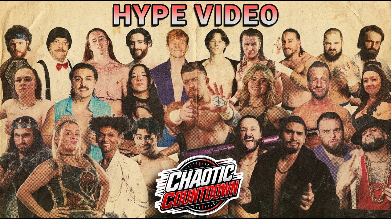 HYPE VIDEO: 2026 Chaotic Countdown Match | Narrated by Rich Palladino background