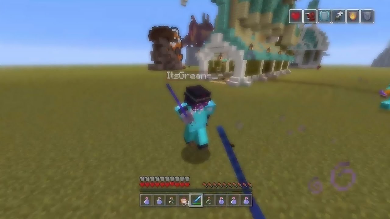 Minecraft PS4/PS5 PvP Montage | "ʜʏꜱᴛᴇʀɪᴀ" background