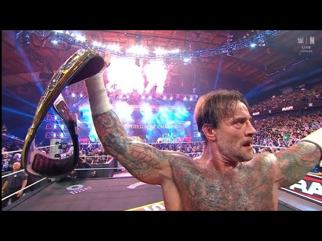 Sami Zayn vs CM Punk _ undisputed Title match _ WWE Raw 6 July 2026