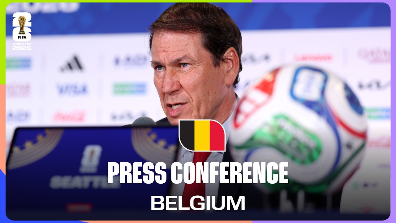 Post-Match Press Conference: Belgium's Rudi Garcia On 4-1 Win Against The USA background