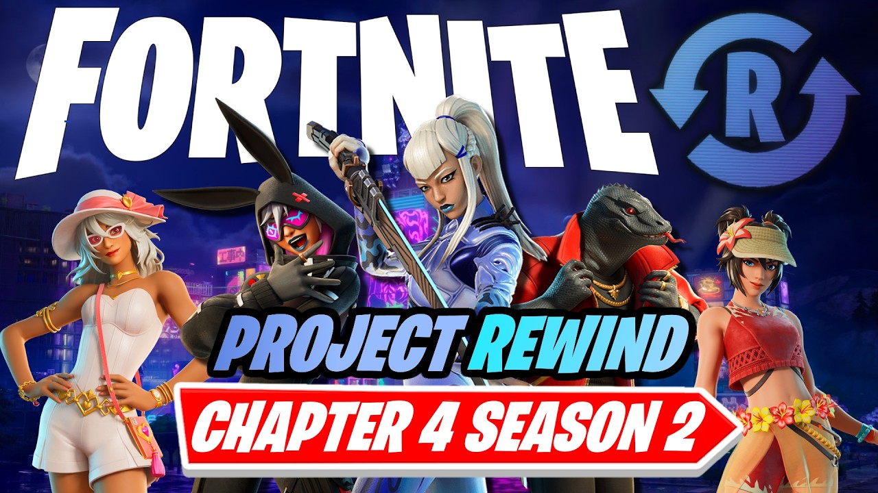 How To Play Fortnite Chapter 4 Season 2 in 2026! (Project Rewind) background