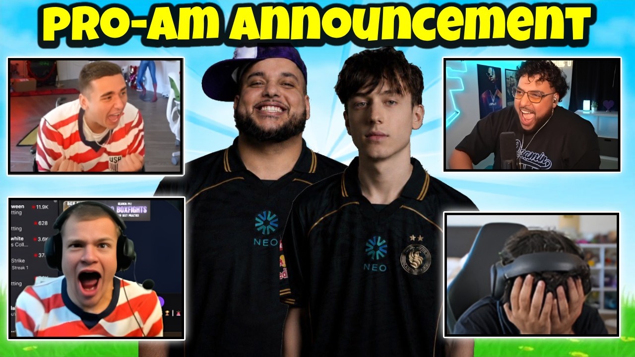 Funniest Fortnite Pro-AM Announcement Moments background