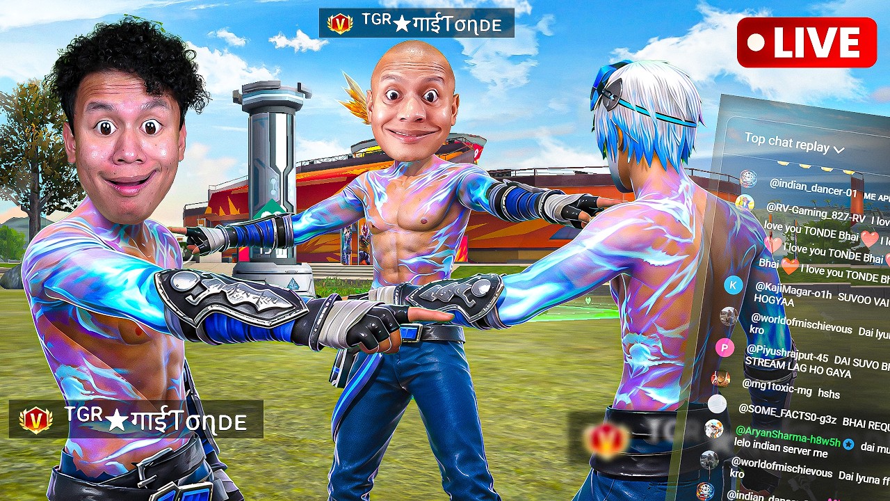 Live Live Live Free Fire Live & New Challenges #freefire #live #tondegamer background