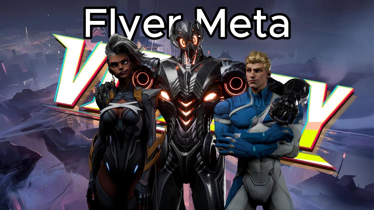 Flyer meta is back | Marvel Rivals | Season 8.5 background