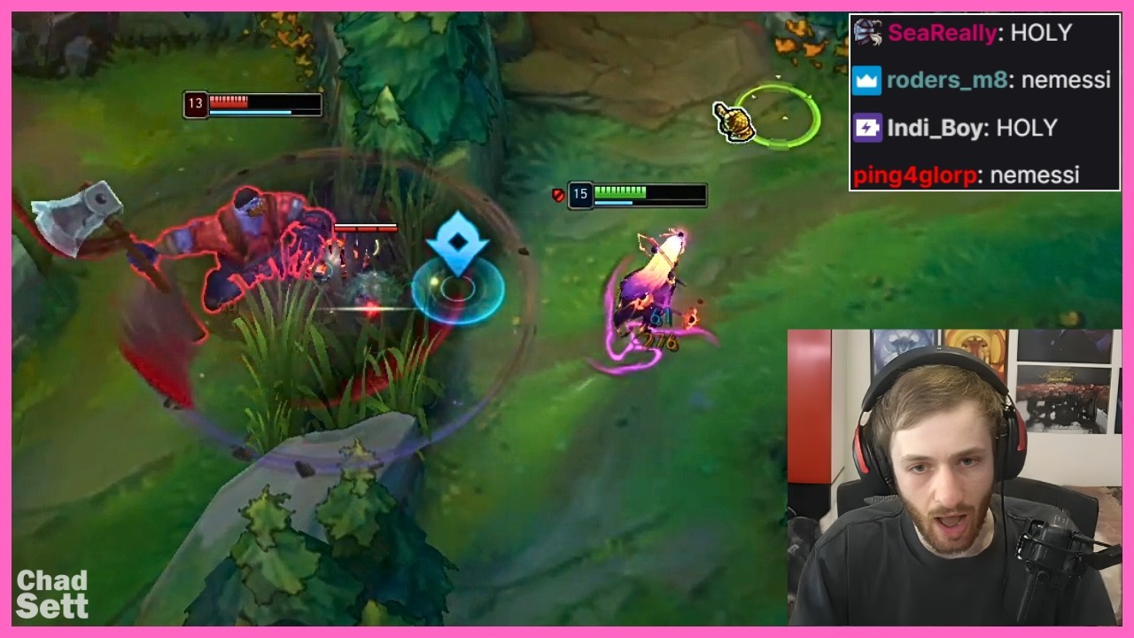 Nemesis vs Baussi - Lol Daily Clips Ep 769 background
