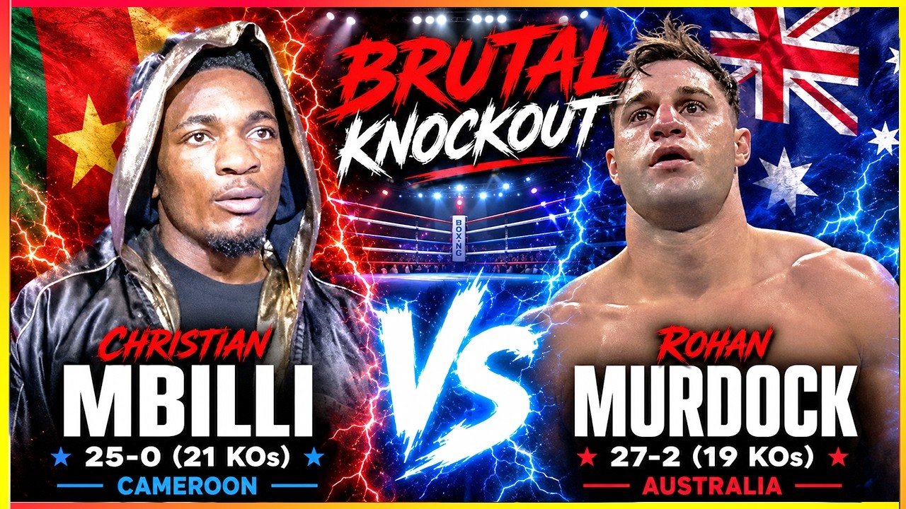 BRUTAL KNOCKOUT That Shocked The World | Christian Mbilli vs Rohan Murdock backdrop