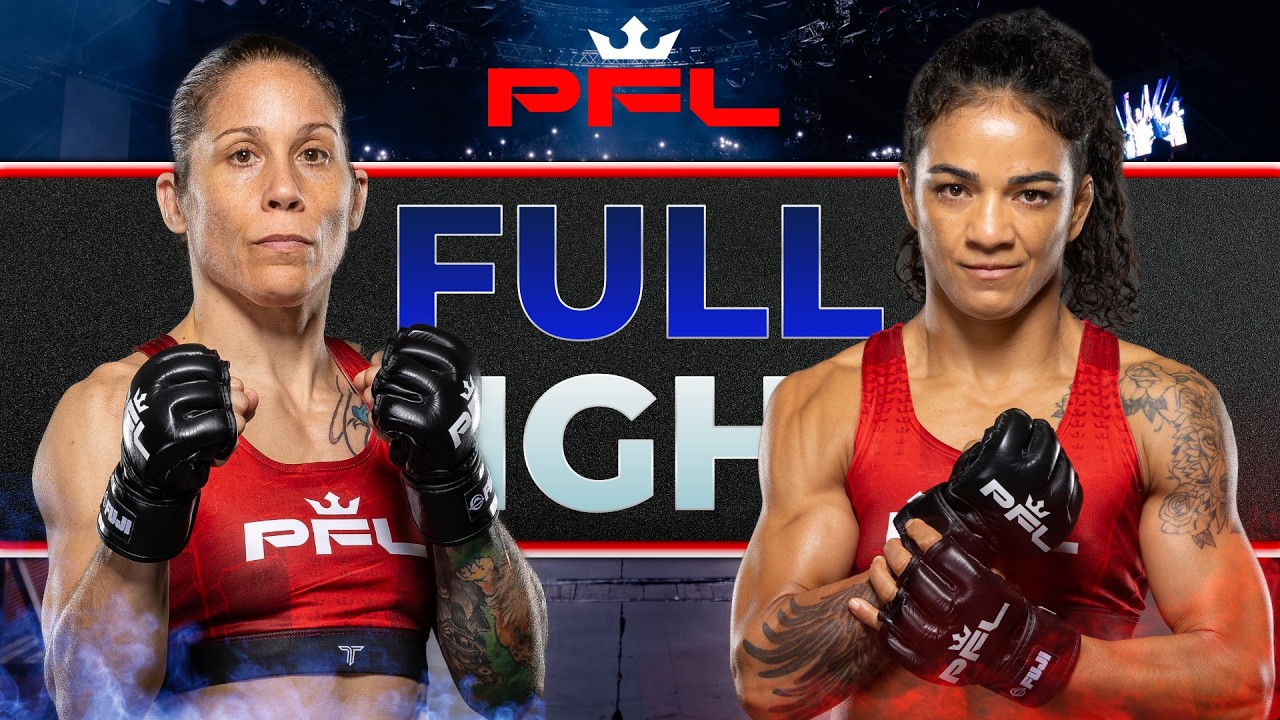 SUBMISSION WIN! | Liz Carmouche v Viviane Araújo | Full Fight | PFL San Diego background