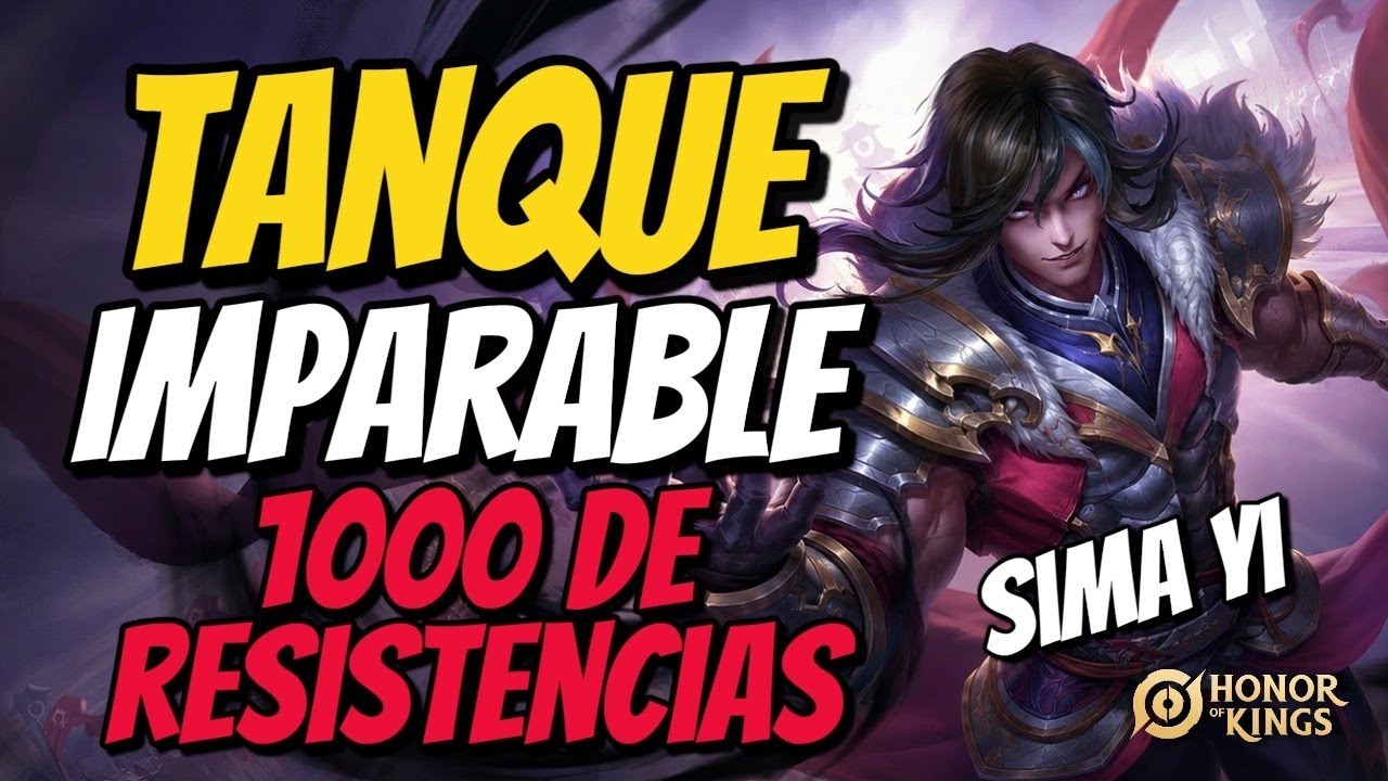 MAS DE 1000 EN RESISTENCIAS! Super tanque! Nueva forma de jugar a Sima yi - Honor Of Kings background